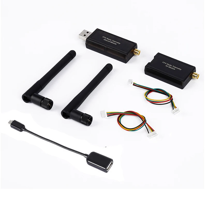 3DR 100 500MW Radio Telemetry 433Mhz 915Mhz Air and Ground Data Transmit Module for APM Pixhawk Flight Control FPV Compact Size
3DR 100 500MW Radio Telemetry 433Mhz 915Mhz Air and Ground Data Transmit Module for APM Pixhawk Flight Control FPV Compact Size