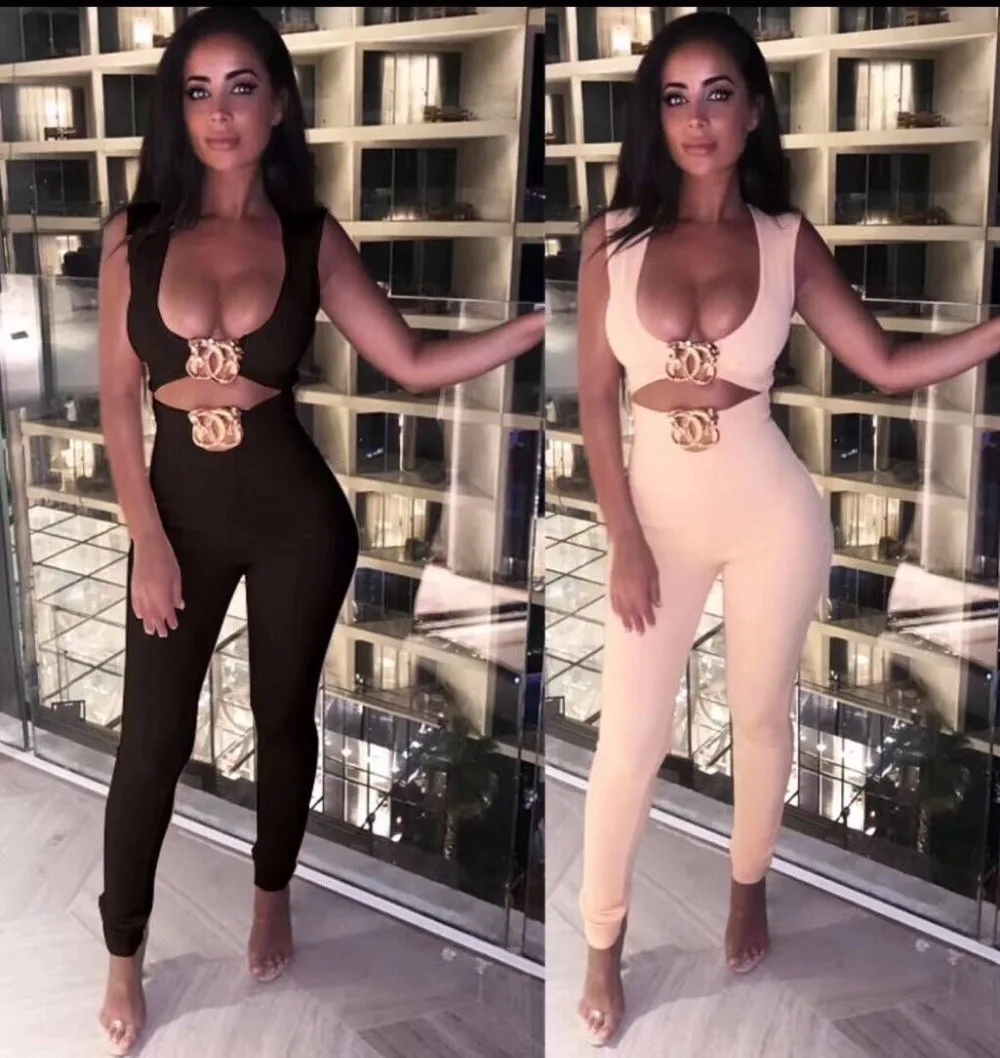 Celebrity High Quality Black Nude 2 Pieces Set Rayon Bandage Set Night Club Party Set
Celebrity High Quality Black Nude 2 Pieces Set Rayon Bandage Set Night Club Party Set