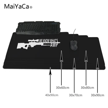 MaiYaCa CS Go Arms Online Super Large MousePad 900*300*2mm and 700*300*2mm With Locking Edge For desktop And Laptop Computer
MaiYaCa CS Go Arms Online Super Large MousePad 900*300*2mm and 700*300*2mm With Locking Edge For desktop And Laptop Computer