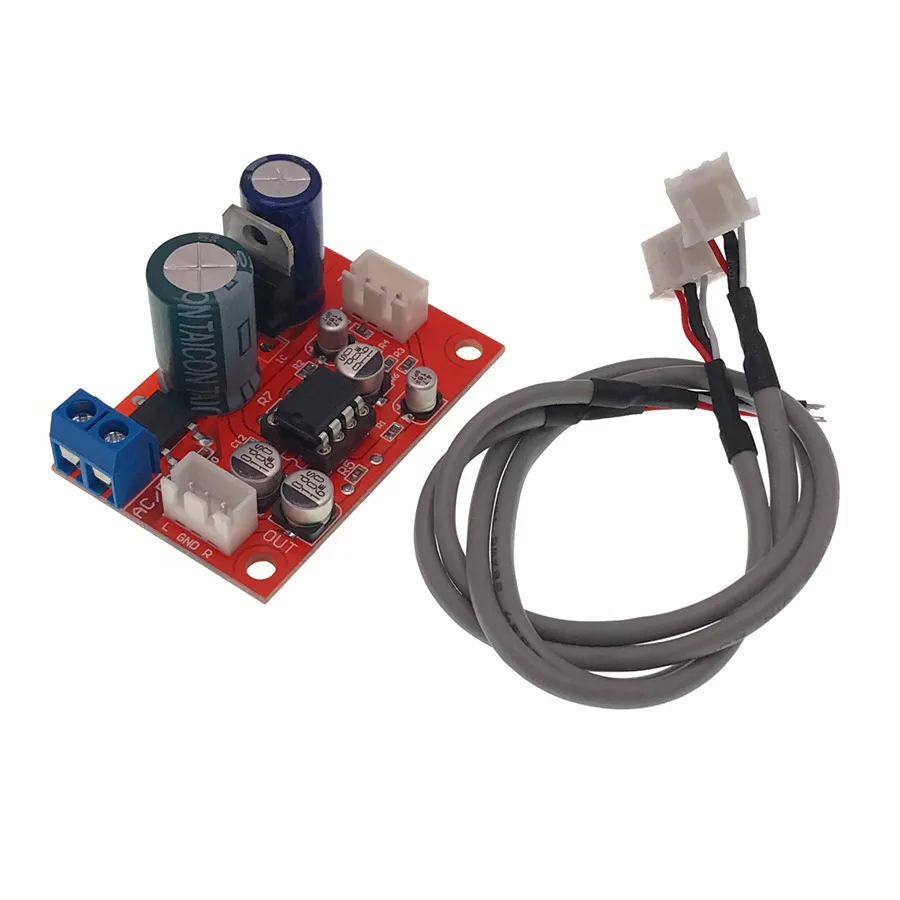 Rectifier Bridge NE5532 Audio OP AMP Microphone Preamps Pre-Amplifier Pre Amplifier Board IC Socket DC 9-24V AC 8-16V DIY KIT
Rectifier Bridge NE5532 Audio OP AMP Microphone Preamps Pre-Amplifier Pre Amplifier Board IC Socket DC 9-24V AC 8-16V DIY KIT