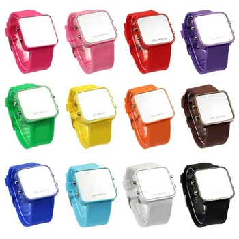 Mini LED Digital Calendar Day/Date Montre Femme Silicone Sports Mirror Faceless Watches Men Lady Watch LL
Mini LED Digital Calendar Day/Date Montre Femme Silicone Sports Mirror Faceless Watches Men Lady Watch LL