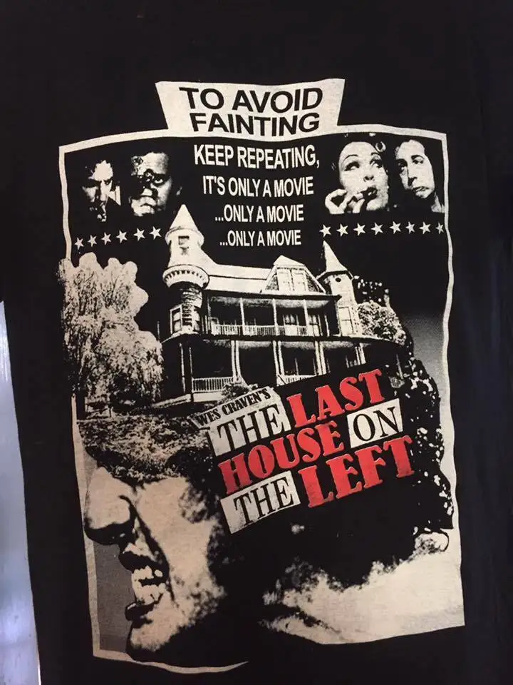 Last House on The Left T-Shirt Horror Gore Cult Exploitation Good Quality Cotton Shirt Men O-Neck Casual Print T Shirt Business
Last House on The Left T-Shirt Horror Gore Cult Exploitation Good Quality Cotton Shirt Men O-Neck Casual Print T Shirt Business
