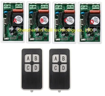 AC220V 1CH 10A RF Wireless Remote Control Switch System 433 MHZ 2 transmitter & 4 receiver relay Receiver Smart Home Switch
AC220V 1CH 10A RF Wireless Remote Control Switch System 433 MHZ 2 transmitter & 4 receiver relay Receiver Smart Home Switch