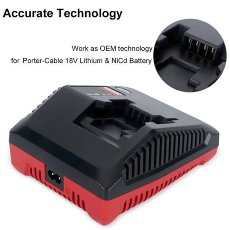 Charger PCXMVC For Porter Cable PC18BLX/PC18BLEX PC18B Battery Li-Ion & NiCaPC18
Charger PCXMVC For Porter Cable PC18BLX/PC18BLEX PC18B Battery Li-Ion & NiCaPC18