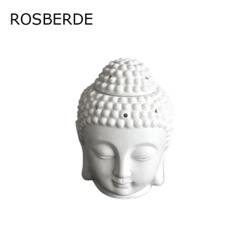 Ceramic Buddha statue oil burner candle lamp head censer home decor miniatures aroma burner btransparent white porcelain censer
Ceramic Buddha statue oil burner candle lamp head censer home decor miniatures aroma burner btransparent white porcelain censer