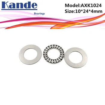 AXK1024 + 2AS 1PC Thrust Needle Roller Bearing With Two AS1024 Washers 10*24*4 mm Plane Thrust Needle Roller Bearing
AXK1024 + 2AS 1PC Thrust Needle Roller Bearing With Two AS1024 Washers 10*24*4 mm Plane Thrust Needle Roller Bearing