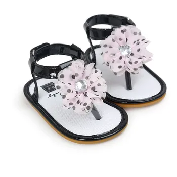 New Baby Girl Sandals Baby Moccasins First Walkers Soft Sole Non-slip Fashion Black Polka Dot Flower Newborn Babe Sandals.CX22A
New Baby Girl Sandals Baby Moccasins First Walkers Soft Sole Non-slip Fashion Black Polka Dot Flower Newborn Babe Sandals.CX22A