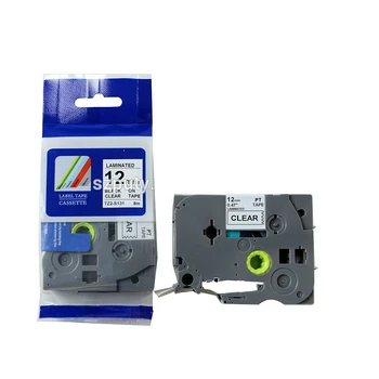 5PCS Tze-S131 TzeS131 Tape Strong Adhesive Laminated Tze Tape 12mm Black on Clear Compatible for Brother P-touch Label Printer
5PCS Tze-S131 TzeS131 Tape Strong Adhesive Laminated Tze Tape 12mm Black on Clear Compatible for Brother P-touch Label Printer
