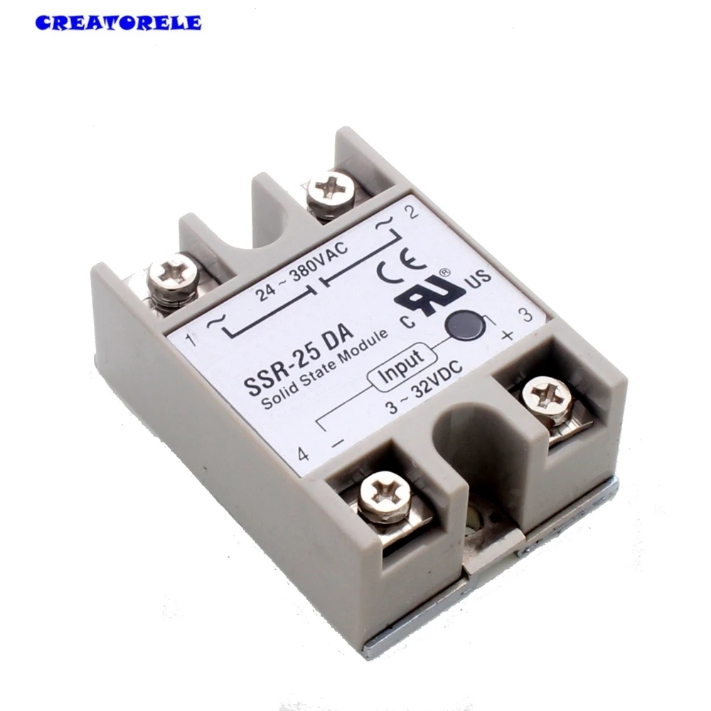 2015 Hot New Temperature Control AC 24V-380V Output Solid State Relay 25A SSR-25DA
2015 Hot New Temperature Control AC 24V-380V Output Solid State Relay 25A SSR-25DA