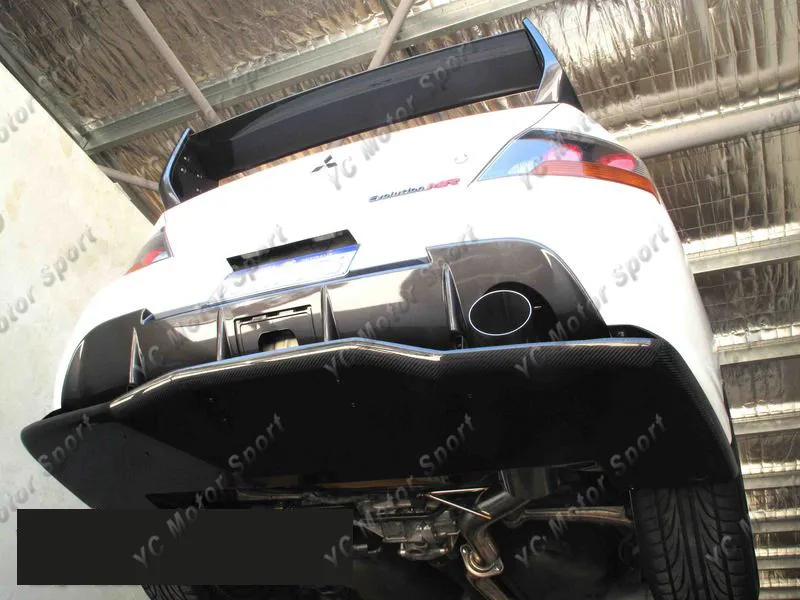 2006-2007 Mitsubishi Evolution 9 JDM Voltex Style Rear Diffuser FRP (16)
