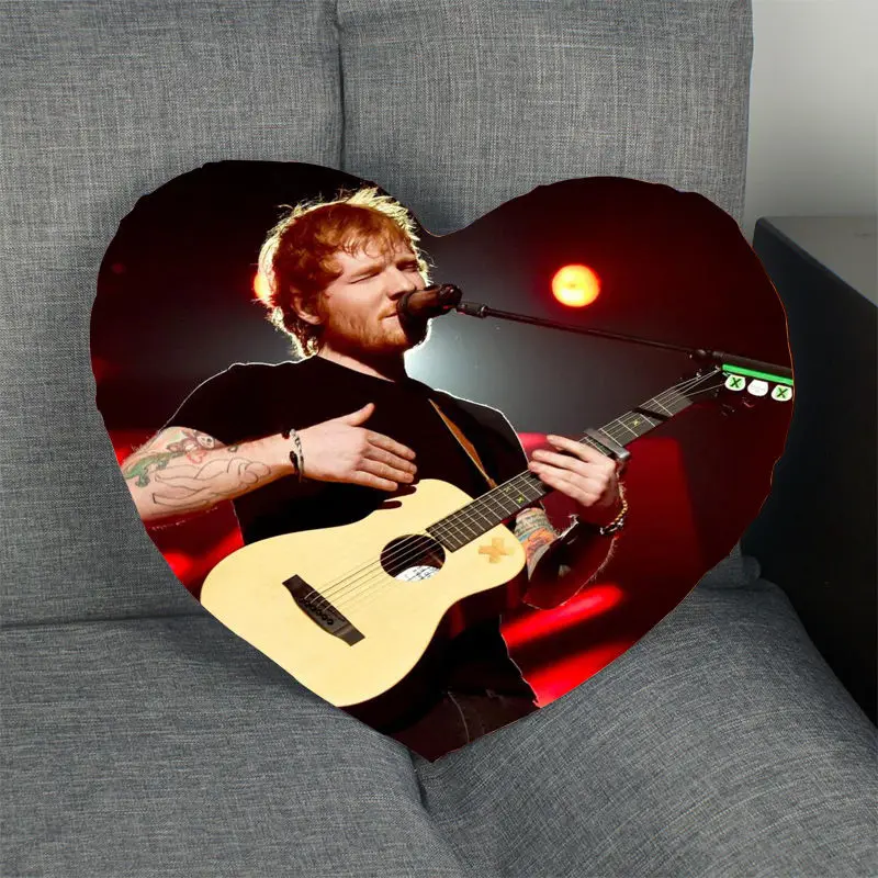 New Arrival Custom Ed Sheeran Zipper Pillowcase Cover Detective Heart Shape Pillow Cover Bedroom Wedding Decorate
New Arrival Custom Ed Sheeran Zipper Pillowcase Cover Detective Heart Shape Pillow Cover Bedroom Wedding Decorate