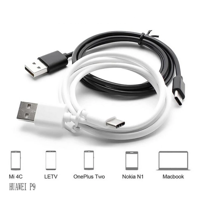 1M 3FT USB Type-C Cable 3.1 Type C Data Sync Charge for Samsung Macbook Xiaomi 4c Onplus2 NEXUS 5X 6 500pcs/lot | Электроника