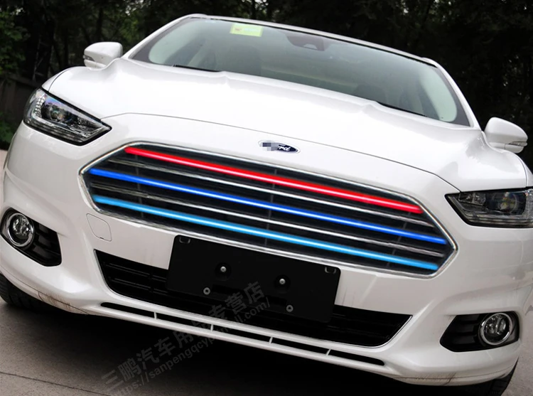 3 Colors Front Grille Trim Strips Cover Sticker Decals Car styling For Ford Mondeo Focus Fiesta Kuga Taurus Ecosport Accessories
3 Colors Front Grille Trim Strips Cover Sticker Decals Car styling For Ford Mondeo Focus Fiesta Kuga Taurus Ecosport Accessories
