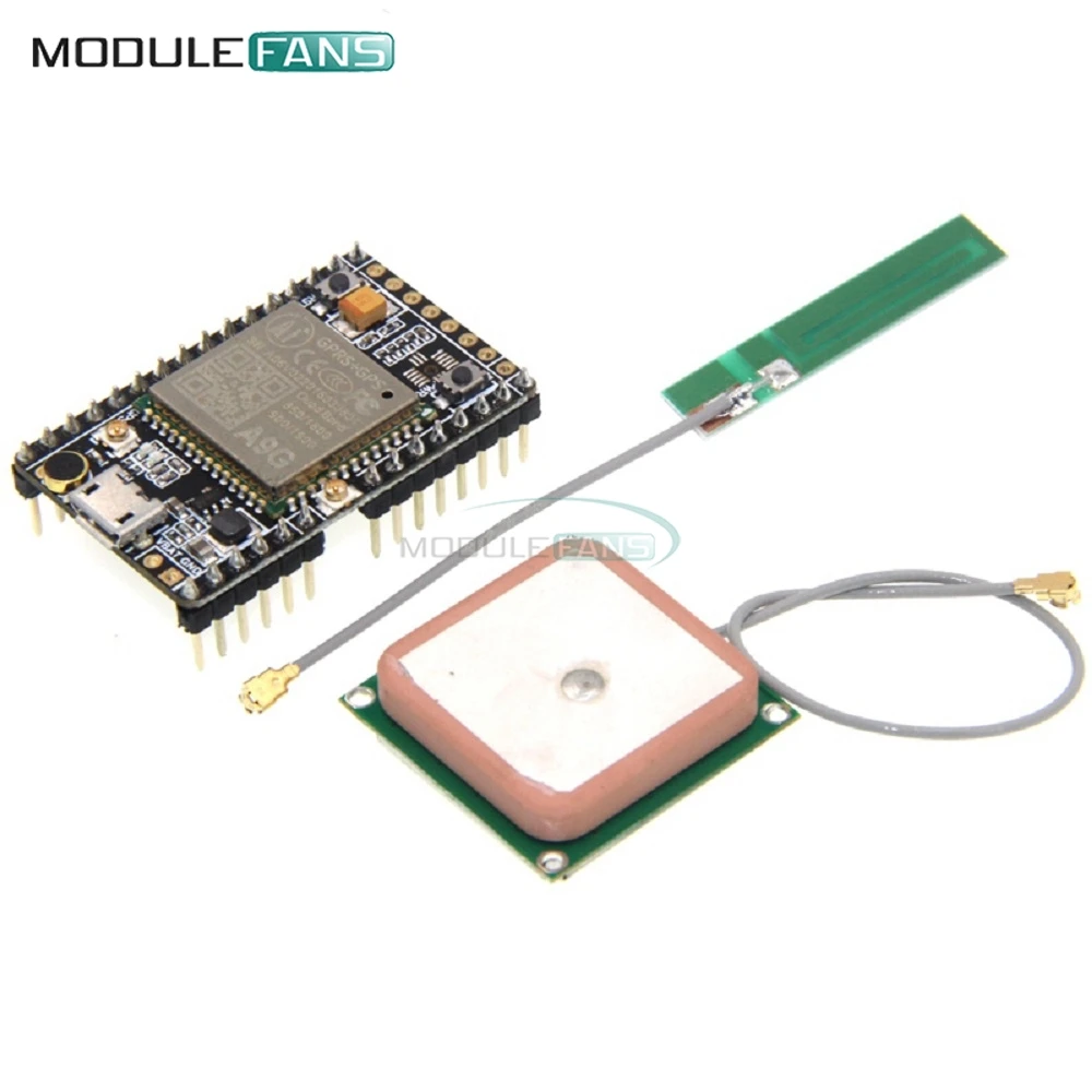 GPRS GPS A9G Core Board Module Pudding Development Board SMS voice Wireless Data Transmission IOT with Antenna Diy Electronic
GPRS GPS A9G Core Board Module Pudding Development Board SMS voice Wireless Data Transmission IOT with Antenna Diy Electronic