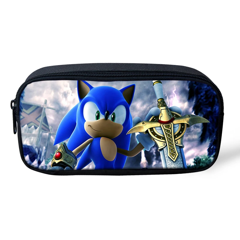 Anime Sonic Pencil Case Stationery Bag Children Children Boys Girls Students School Case Cartoon Cute Pen Bag
Anime Sonic Pencil Case Stationery Bag Children Children Boys Girls Students School Case Cartoon Cute Pen Bag