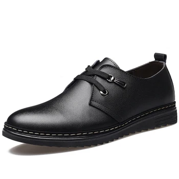 neujge 2019 spring Men's fashion casual business leather shoes solid color resistant lace-up round head shoes men 137403
neujge 2019 spring Men's fashion casual business leather shoes solid color resistant lace-up round head shoes men 137403