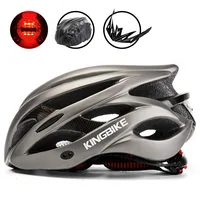 BASECAMP Bicycle Helmet Titanium Ultralight In-mold Cycling Helmet With Visor Breathable Road Mountain MTB Outdoor Bike Helmet image