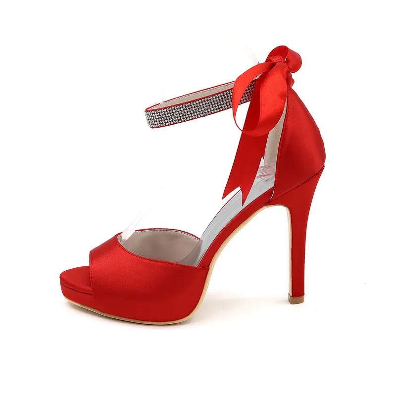 High Heels Platform Satin Wedding Shoes Heeled Peep Toe Prom Evening Formal Party Ladies Dress Pumps High Heels Platform Satin Wedding Shoes Heeled Peep Toe Prom Evening Formal Party Ladies Dress Pumps