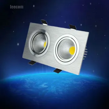 Double Head Square Led Downlight 6w 10w 14w 20w 24w 30w 40w Led Cob Recessed Ceiling Down Light Lamp For Home
Double Head Square Led Downlight 6w 10w 14w 20w 24w 30w 40w Led Cob Recessed Ceiling Down Light Lamp For Home