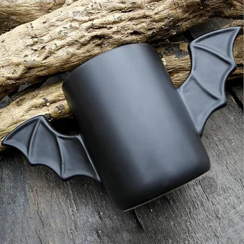 Black Bat Wings Coffee Mugs Batman Ceramic Milk Tea Coffee Cup New Mug Coffee Cup For Kids Birthday Festival Gifts 330 ML /1 Pcs
Black Bat Wings Coffee Mugs Batman Ceramic Milk Tea Coffee Cup New Mug Coffee Cup For Kids Birthday Festival Gifts 330 ML /1 Pcs