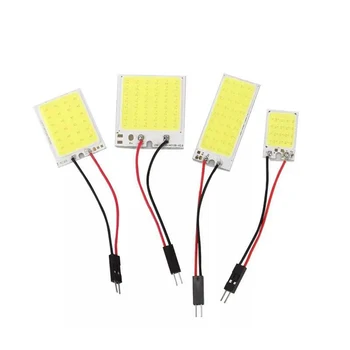 COB 16 24 36 48SMD T10 BA9S Festoon Dome 3 Adapters LED Light Car Interior Reading Plate Light Roof Ceiling Interior Wired Lamp
COB 16 24 36 48SMD T10 BA9S Festoon Dome 3 Adapters LED Light Car Interior Reading Plate Light Roof Ceiling Interior Wired Lamp