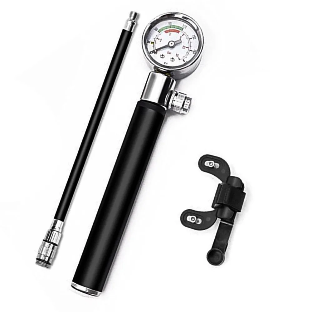 Bicycle Pump With Gauge High Pressure Hand Mini Pump Hose Air Inflator Cycling Shock Fork Tire Bike Pump Pressure Gauge Hand
Bicycle Pump With Gauge High Pressure Hand Mini Pump Hose Air Inflator Cycling Shock Fork Tire Bike Pump Pressure Gauge Hand