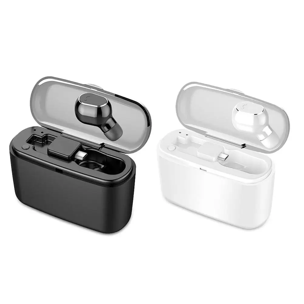 M8 Bluetooth EarPhone TWS Wireless In-ear Ear Phone Mini Compact Earbuds with Charging Compartment for Cell Phone Headset
M8 Bluetooth EarPhone TWS Wireless In-ear Ear Phone Mini Compact Earbuds with Charging Compartment for Cell Phone Headset