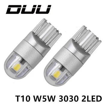 DUU 2x W5W LED T10 3030 Car lamps 168 194 Turn Signal License Plate Light Trunk Lamp Clearance Lights Reading lamp 12V White Red
DUU 2x W5W LED T10 3030 Car lamps 168 194 Turn Signal License Plate Light Trunk Lamp Clearance Lights Reading lamp 12V White Red