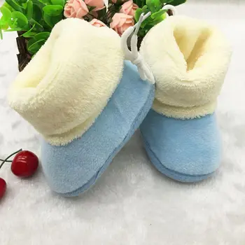 MiYuebb Boys Girls Plush First Walkers Toddler Infant Baby
