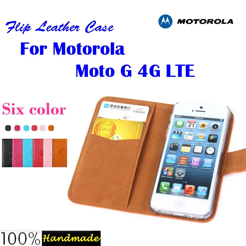 Flip leather case cover for Motorola Moto G 4G LTE XT1039 XT1040 XT1032 XT1033 4.5" phone case with card slots 6 colors in stock
Flip leather case cover for Motorola Moto G 4G LTE XT1039 XT1040 XT1032 XT1033 4.5" phone case with card slots 6 colors in stock