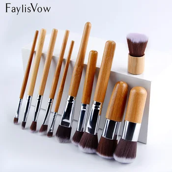 11pcs Natural Bamboo Makeup Brush Bag Makeup Brush Set Soft Kabuki Foundation Blending Tool Soft Comfort Makeup Brush Tool
11pcs Natural Bamboo Makeup Brush Bag Makeup Brush Set Soft Kabuki Foundation Blending Tool Soft Comfort Makeup Brush Tool