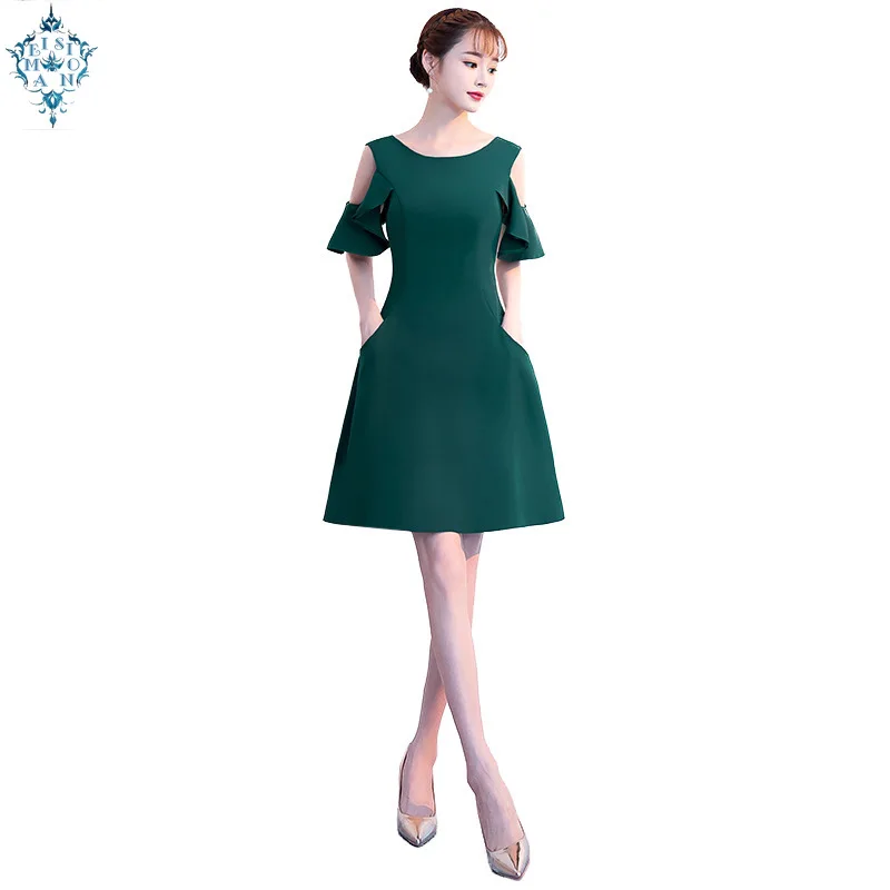 Ameision Green Evening Dresses 2019 New Robe De Soiree Simple Casual Evening Dress Short Elegant Vestidos De Fiesta De Noche
Ameision Green Evening Dresses 2019 New Robe De Soiree Simple Casual Evening Dress Short Elegant Vestidos De Fiesta De Noche