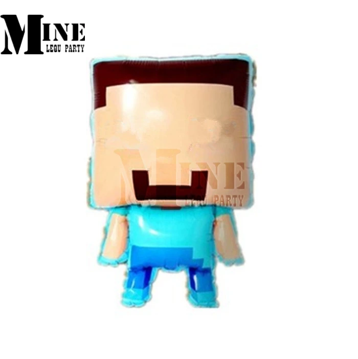 10pcs MC Mining Games Craft Foil balloon Kids Fashion Cartoon balloon Steve Birthday Party supplies balloon
10pcs MC Mining Games Craft Foil balloon Kids Fashion Cartoon balloon Steve Birthday Party supplies balloon