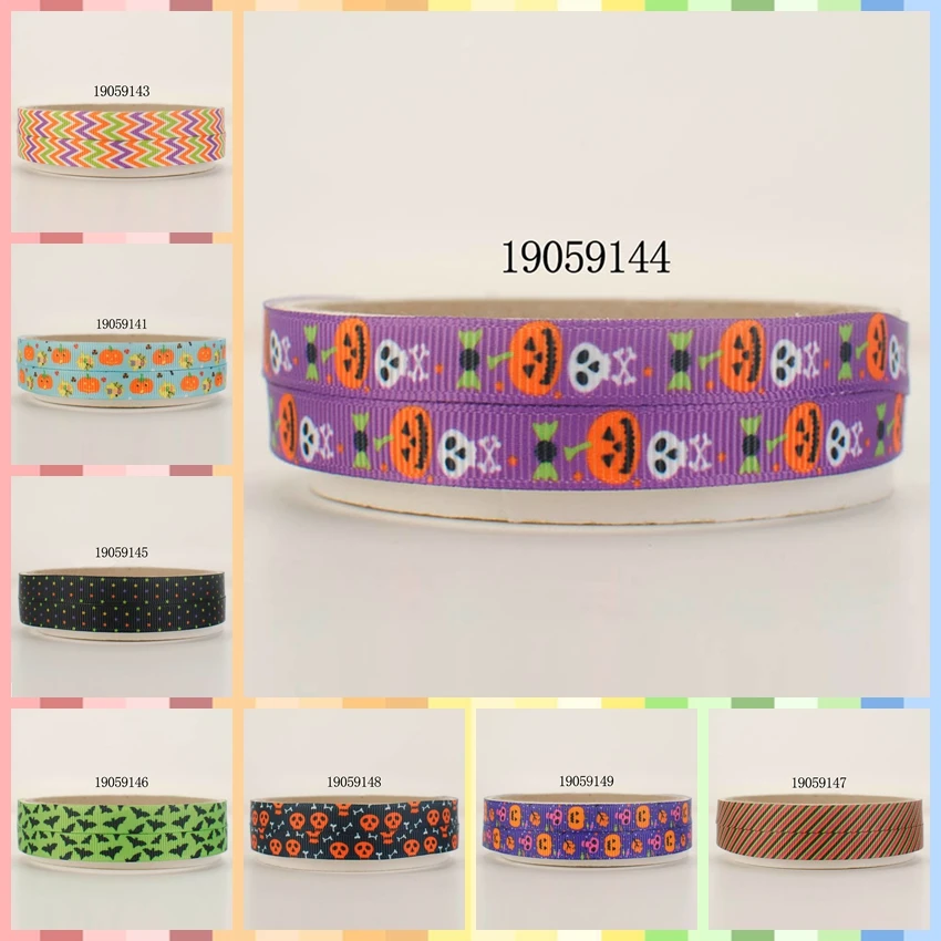 10yards -different sizes -Halloween print pumpkins ribbon printed Grosgrain ribbon 19059144
10yards -different sizes -Halloween print pumpkins ribbon printed Grosgrain ribbon 19059144
