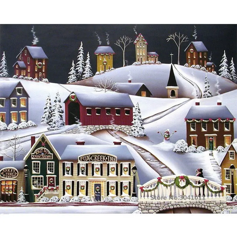 DIY Framed Snow Landscape DIY Oil Painting By Numbers Canvas Painting For Wedding Decoration Home Decor Drop Shipping RA3421
DIY Framed Snow Landscape DIY Oil Painting By Numbers Canvas Painting For Wedding Decoration Home Decor Drop Shipping RA3421
