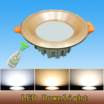 LED Downlight embedded intelligent remote control lamp 5W 7W 9W 12W AC110-240V Bedroom Kitchen Indoor use
LED Downlight embedded intelligent remote control lamp 5W 7W 9W 12W AC110-240V Bedroom Kitchen Indoor use