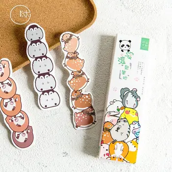 30pcs/pack Kawaii Plump Animals Paper Bookmarks Book Label Marks Message Cards Creative Stationery Gifts
30pcs/pack Kawaii Plump Animals Paper Bookmarks Book Label Marks Message Cards Creative Stationery Gifts