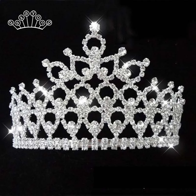 Diverse Silver Crystal Bride Tiara Crown Fashion Pearl Queen Wedding Crown Headpiece Wedding Hair Jewelry Accessories Wholesale
Diverse Silver Crystal Bride Tiara Crown Fashion Pearl Queen Wedding Crown Headpiece Wedding Hair Jewelry Accessories Wholesale