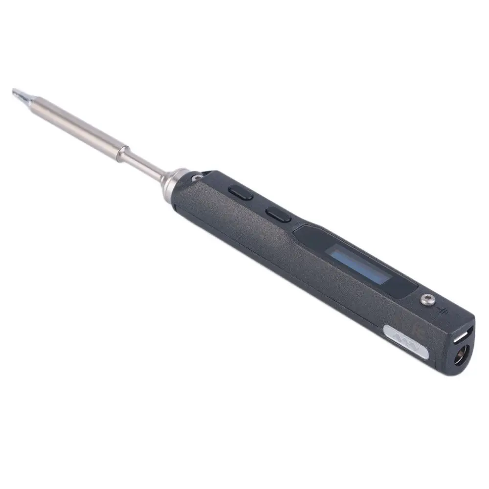 Portable 65W Programmable TS100 Electric Soldering Iron Stylish Mini Digital LCD Display with BC2 Soldering Iron Tip
Portable 65W Programmable TS100 Electric Soldering Iron Stylish Mini Digital LCD Display with BC2 Soldering Iron Tip
