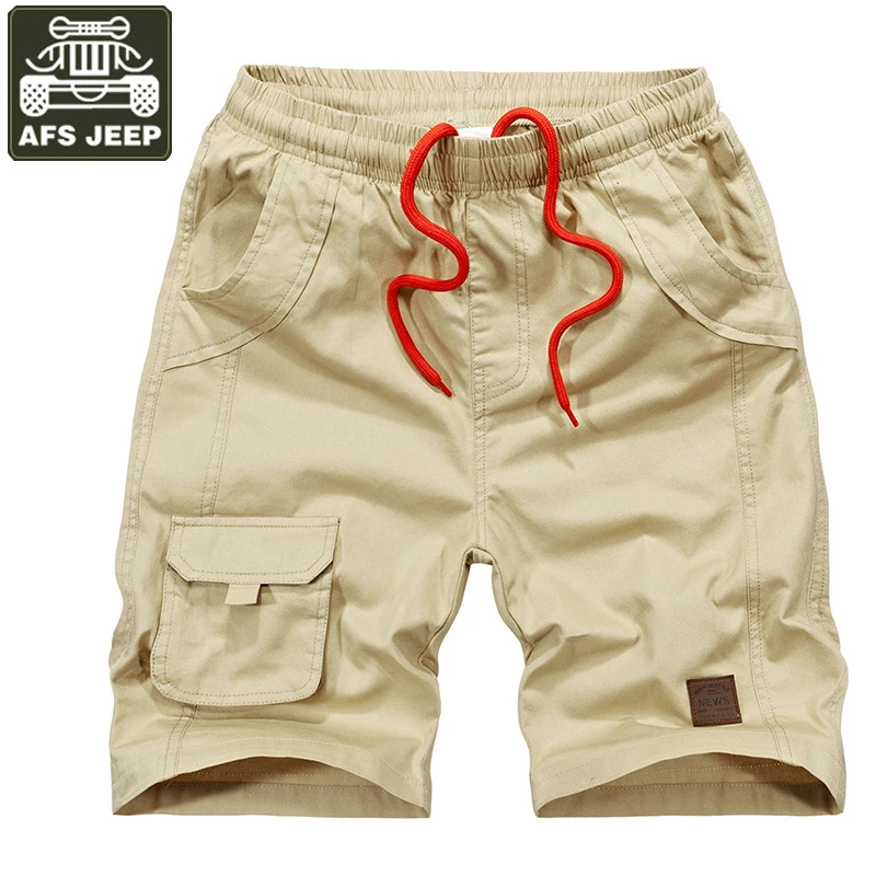 Afs Jeep Brand Summer Shorts Men Casual Loose Men Shorts Cotton Multi-pockets Short Masculino Above Knee Length Drawstring Short
Afs Jeep Brand Summer Shorts Men Casual Loose Men Shorts Cotton Multi-pockets Short Masculino Above Knee Length Drawstring Short