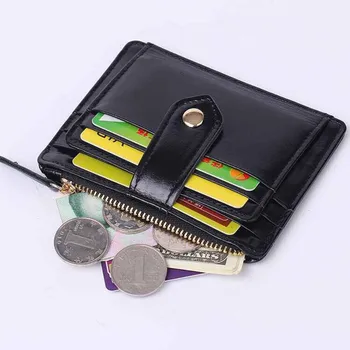 Women Credit Card Holder with Metal Zipper Coin Purse High Quality Genuine Leather Slim Wallet 2017 New Arrivals id Card Case
Women Credit Card Holder with Metal Zipper Coin Purse High Quality Genuine Leather Slim Wallet 2017 New Arrivals id Card Case
