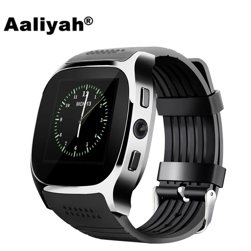

Aaliyah T8 Bluetooth Smart Watch With Camera Facebook Whatsapp Support SIM TF Card Call Smartwatch For Android Phone PK M26 DZ09