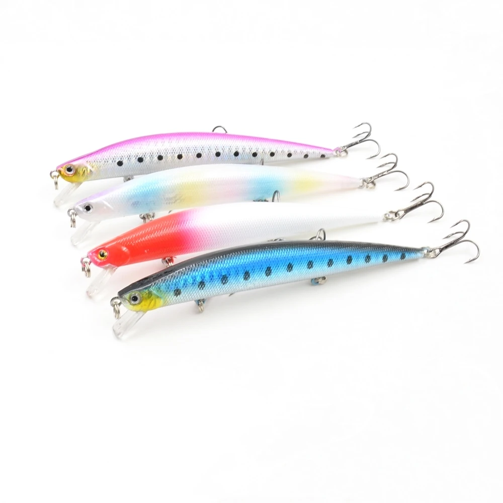1pcs/lot Fishing Lures 12.5cm/12.1g Minnow Lure 6 Color Select High Quality Hard Bait Crankbait Wobbler Fishing Tackle
1pcs/lot Fishing Lures 12.5cm/12.1g Minnow Lure 6 Color Select High Quality Hard Bait Crankbait Wobbler Fishing Tackle