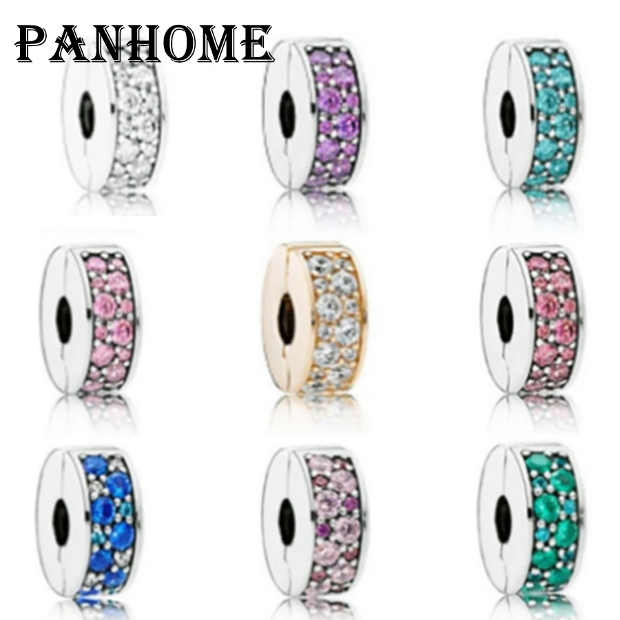 PANHOME 925 Sterling Silver Multicolor Safety Clip Original Bead Fit Bracelet DIY Jewelry Manufacture Sending Woman Birthday Gif
PANHOME 925 Sterling Silver Multicolor Safety Clip Original Bead Fit Bracelet DIY Jewelry Manufacture Sending Woman Birthday Gif