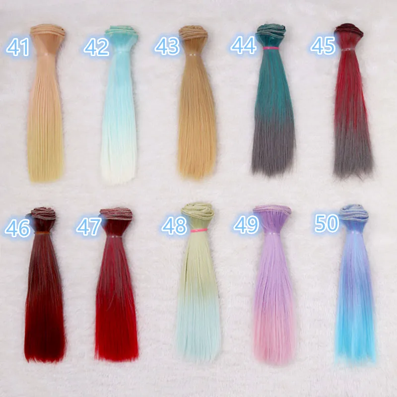 BJD doll wigs gradient hair wigs for 1/3 1/4 BJD SD Chole doll Wigs High-temperature doll accessories 15cm*100cm 41-55
BJD doll wigs gradient hair wigs for 1/3 1/4 BJD SD Chole doll Wigs High-temperature doll accessories 15cm*100cm 41-55