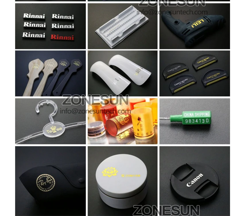 pneumatic hot stamping machine working effects