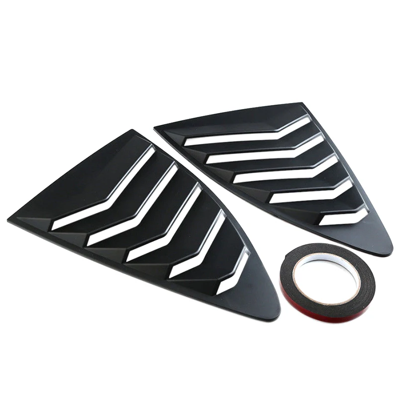 2pcs Car Window Rear Louver Cover Panel 1 Double Sided Tape for Toyota 86 NR-shipping | Автомобили и мотоциклы