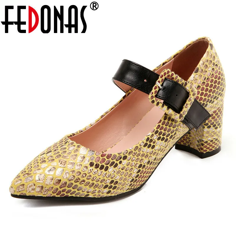 FEDONAS 2019 Spring Summer Women Pointed Toe High Heels Pumps Fashion Shallow Buckle Party Prom Shoes Woman Basic Single Shoes
FEDONAS 2019 Spring Summer Women Pointed Toe High Heels Pumps Fashion Shallow Buckle Party Prom Shoes Woman Basic Single Shoes