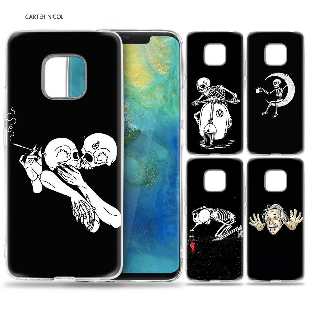 Case for Huawei Mate 10 20 Pro P10 P20 P30 Honor 10 8X 8C 8A Lite P Smart Y6 Y7 2018 2019 V20 Spooky Skull Funny Dance Skeleton
Case for Huawei Mate 10 20 Pro P10 P20 P30 Honor 10 8X 8C 8A Lite P Smart Y6 Y7 2018 2019 V20 Spooky Skull Funny Dance Skeleton