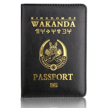 Cute New Design Unisex Wakanda Passport Cover High Quality Leather Cards Holder Passport Holder Business Men Passport Case
Cute New Design Unisex Wakanda Passport Cover High Quality Leather Cards Holder Passport Holder Business Men Passport Case